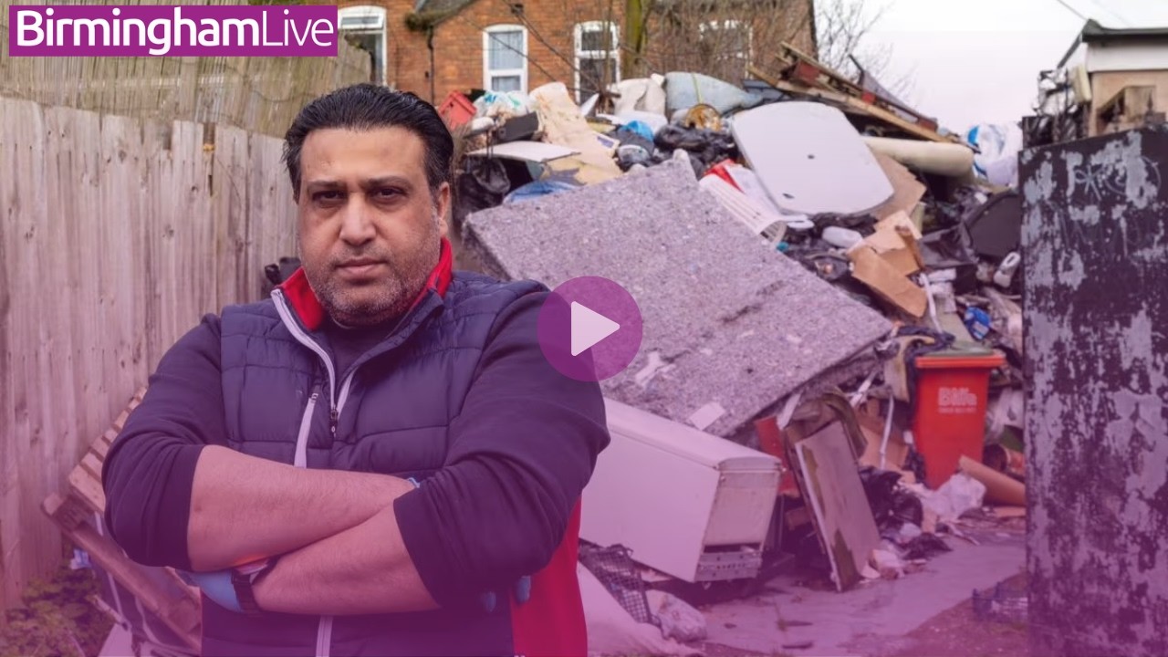 The Birmingham road that feels like 'living in a third world slum'