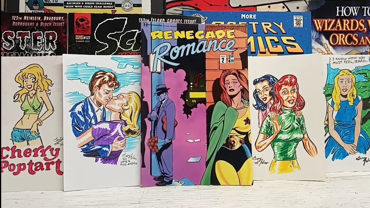 EP 2011 Renegade Romance #2, 1988, by Coleen Doran, Trina Robins, et al, Renegade Press. Indie.