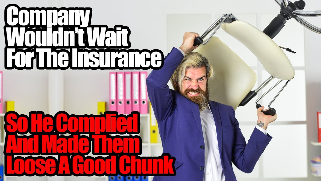 Don't Wait For The Insurance? Have Fun Losing Out!