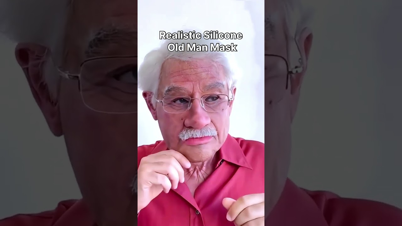 Realistic Silicone Old Man Mask