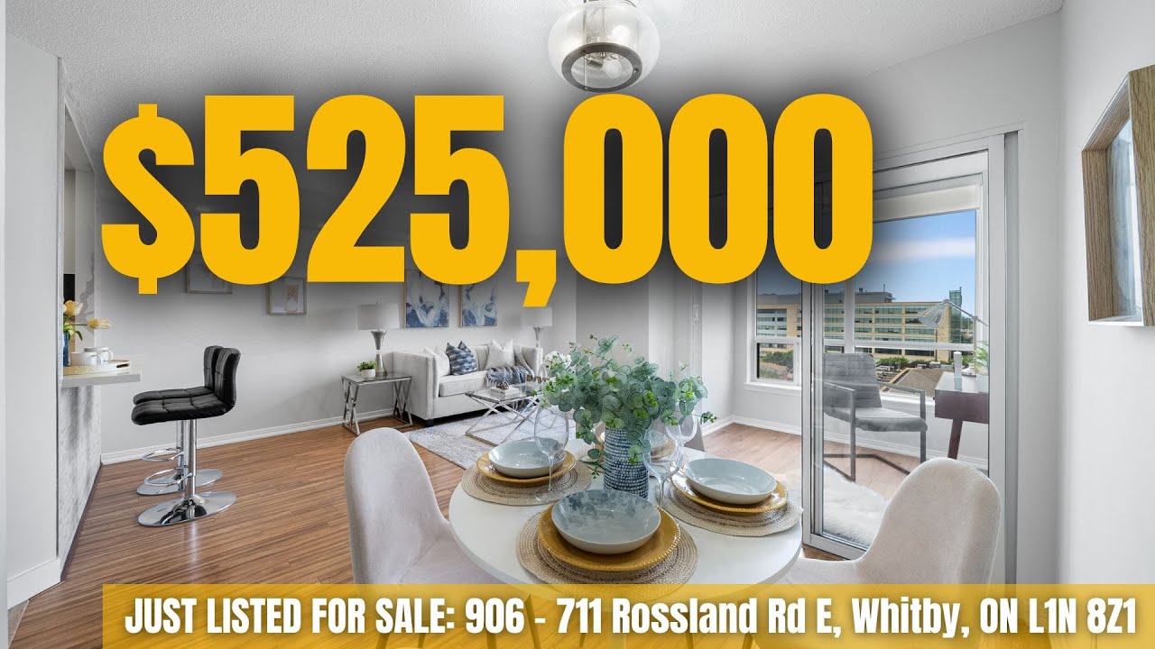 Condo For Sale in Whitby, Ontario | 906 - 711 Rossland Rd E