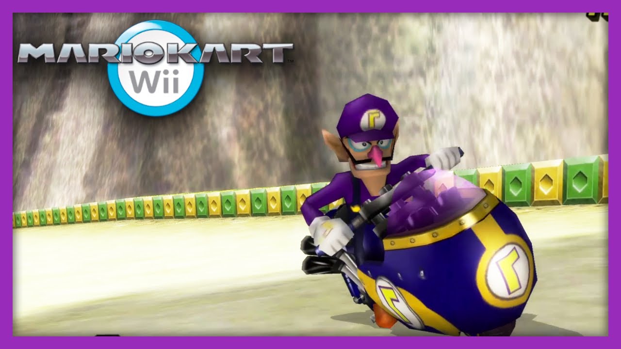 Mario Kart Wii - Star Cup 100cc (Waluigi Gameplay)