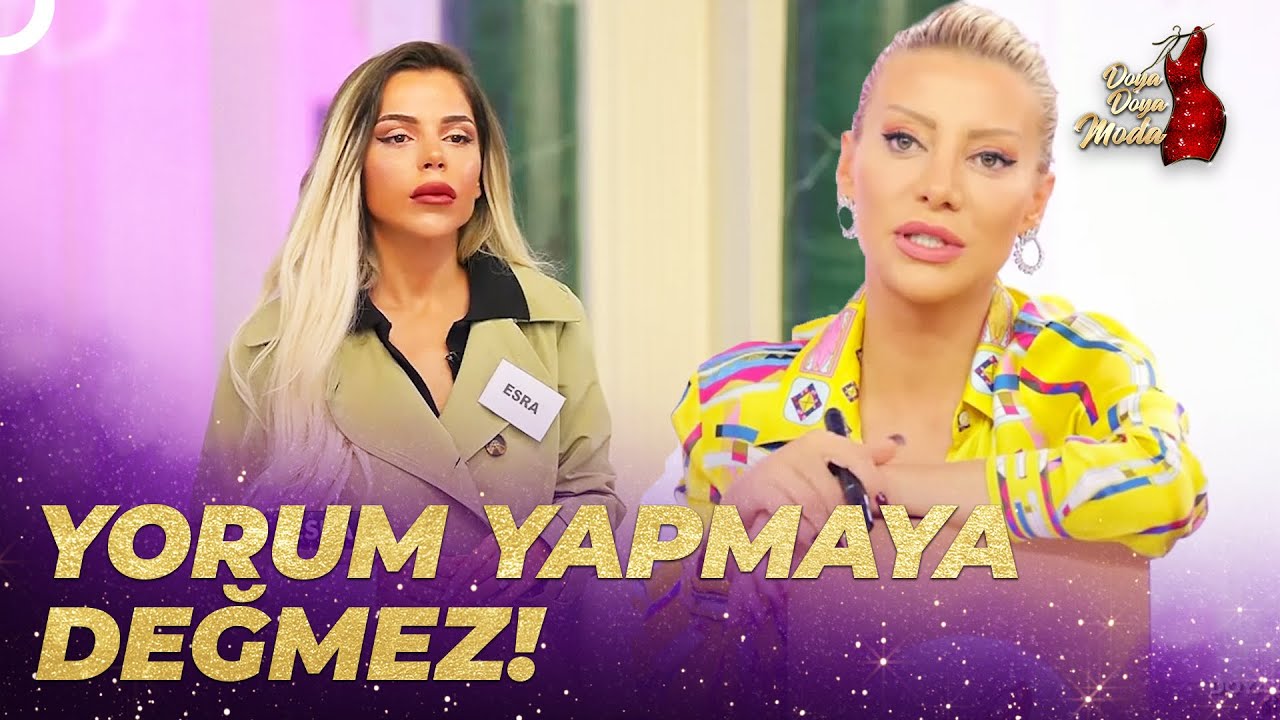 Esra Podyumda 2 Puan &Uuml;zerinden Değerlendirildi! | Doya Doya Moda 56. B&ouml;l&uuml;m
