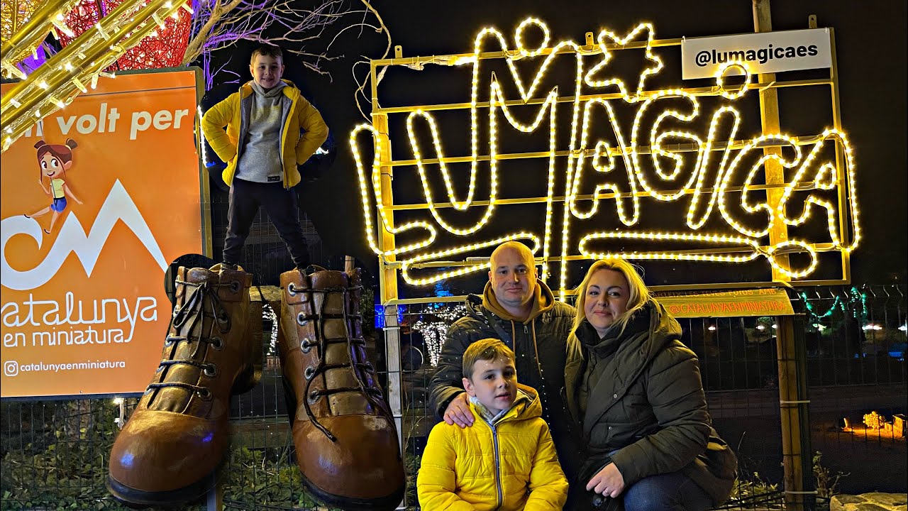 Lumagica 🏮🌈Cataluña miniatura 👞Barcelona Magical  light festival   