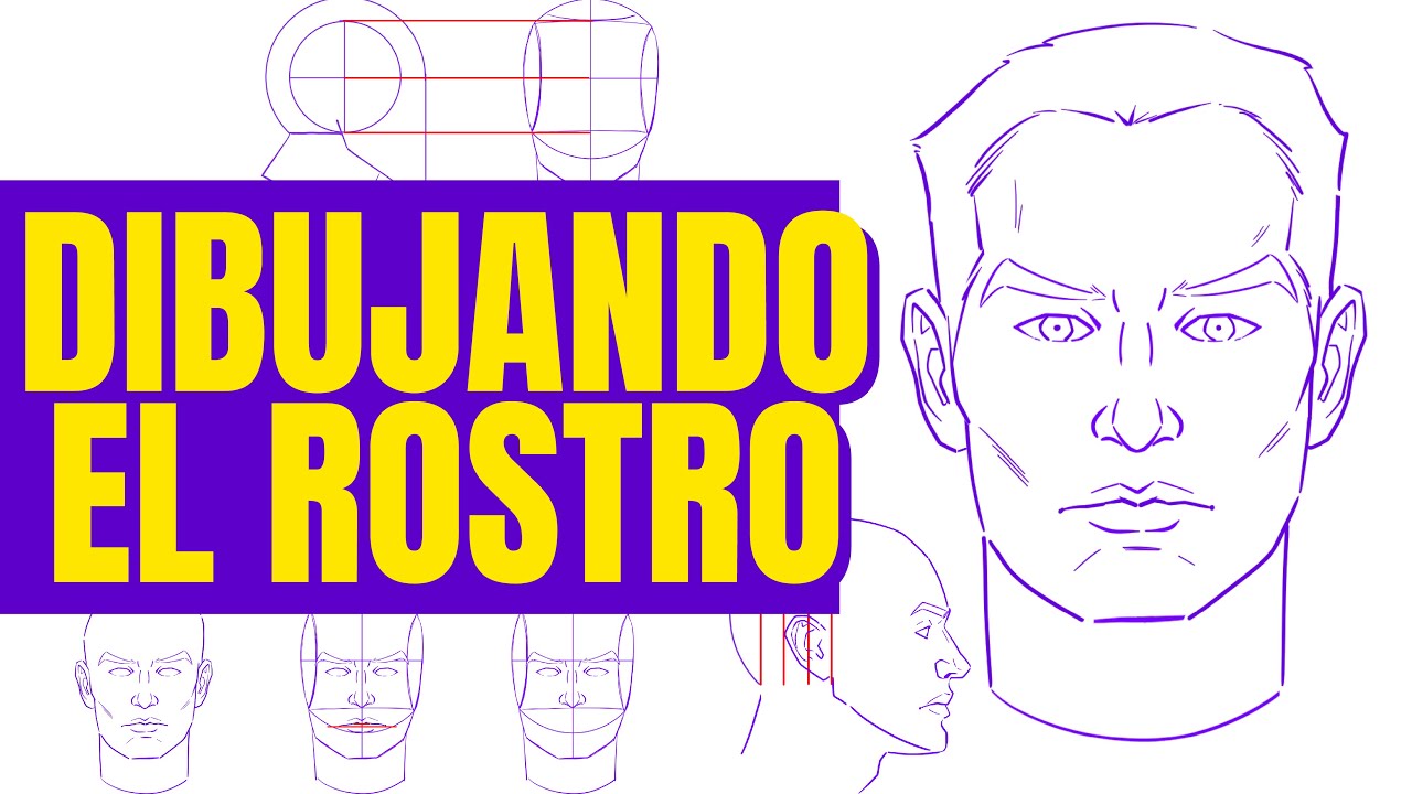 Cómo dibujar las facciones del rostro en el rostro! I Anatomía para artistas I Venegas Arte
