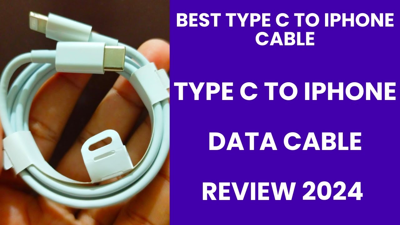 type c to iphone cable review 2024 l foxconn typec o iphone data cable review 2024