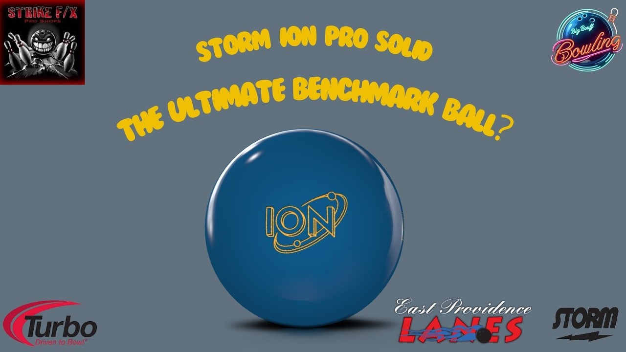 The Perfect Benchmark Piece? | Storm Ion Pro Solid Bowling Ball | Two Handed Bowling Review