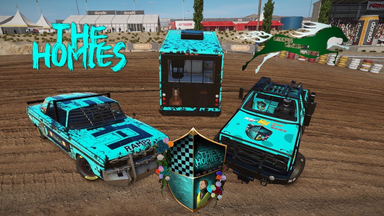 W2 TDRL S3 [The Homies VS 3M] #wreckfest
