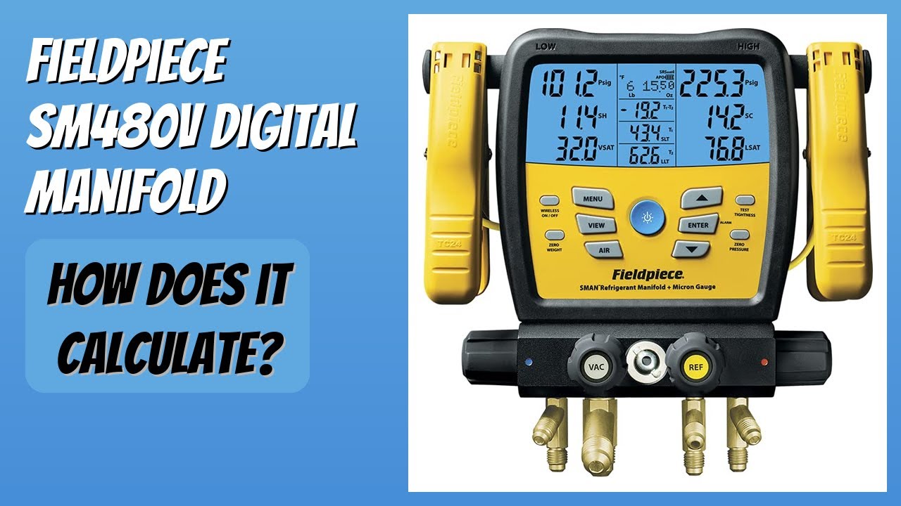REVIEW (2026): Fieldpiece SM480V Digital Manifold. Features