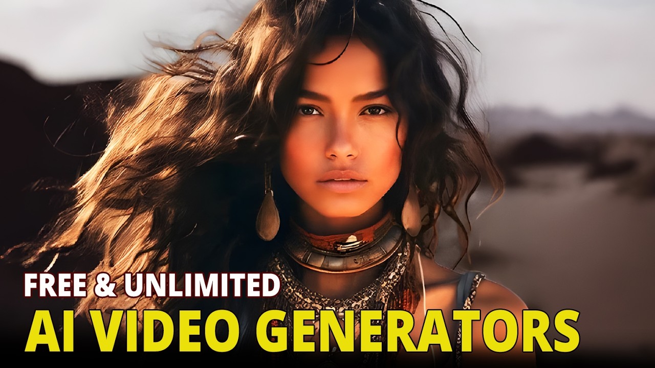 5 FREE & Unlimited AI Video Generators 🔥 Text-to-Video-AI & Image-to-Video-AI