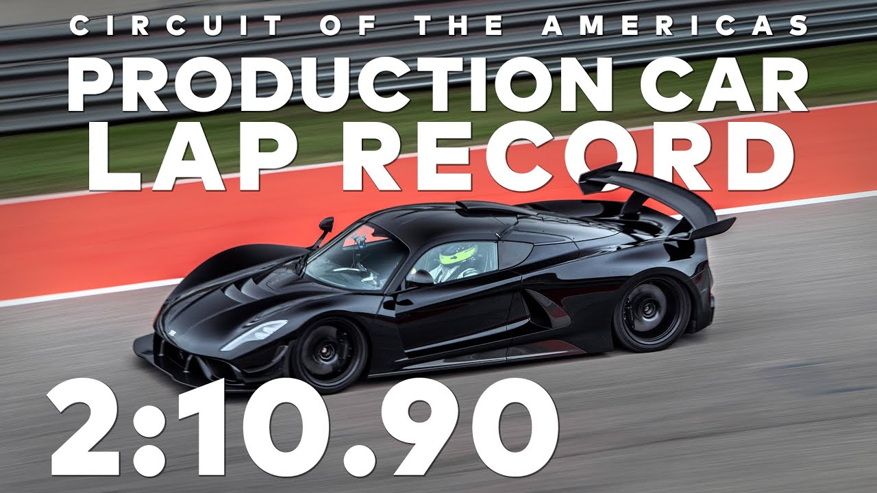 Hennessey Venom F5 Revolution | Рекорд круга для серийного автомобиля COTA | 2:10.90