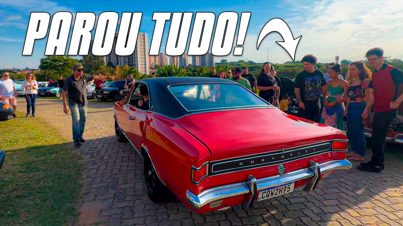 PARAMOS O ENCONTRO DE CARROS ANTIGOS!!