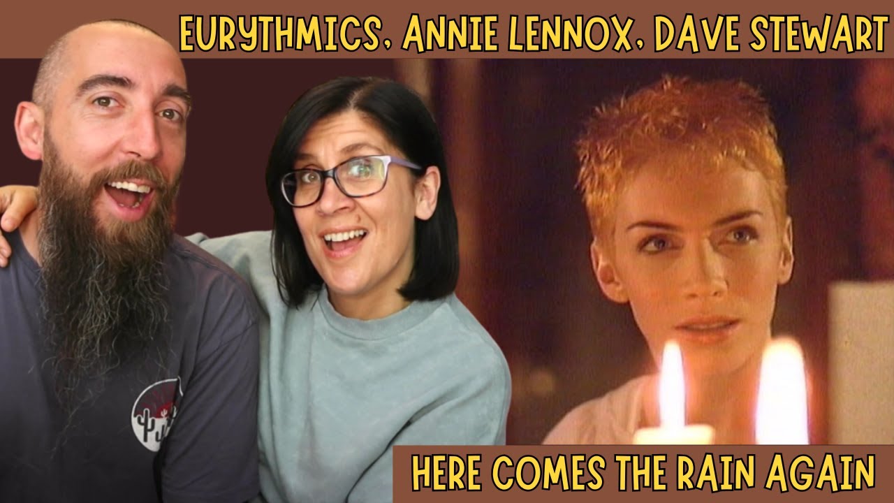 Eurythmics, Annie Lennox, Dave Stewart - Here Comes The Rain Again (REACTION) with my wife