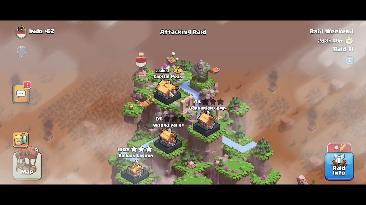 attack with giant