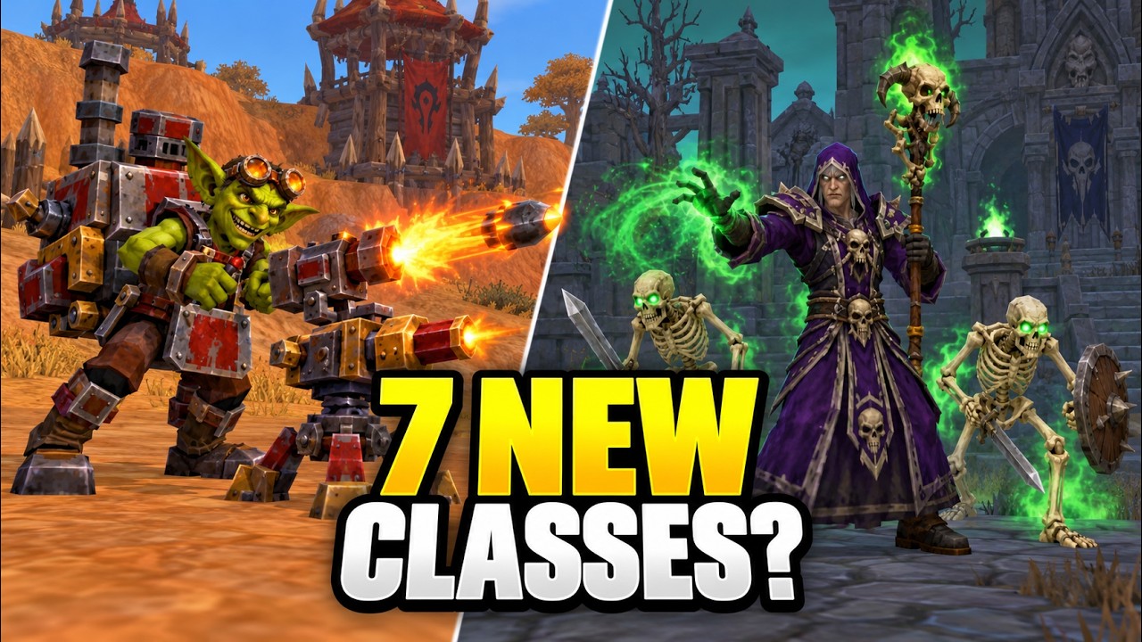 New Classes Coming to WoW Forever? What Blizzard is Asking