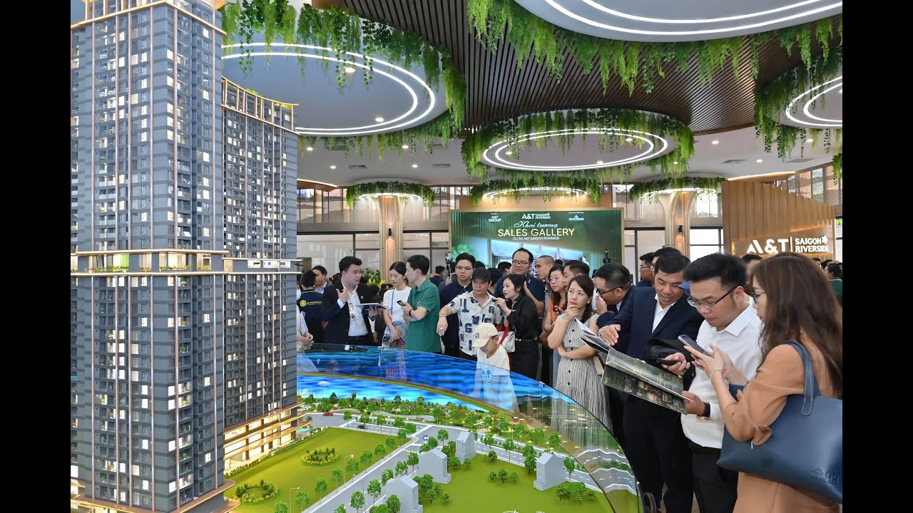 A&T SAIGON RIVERSIDE | CH&Iacute;NH THỨC KHAI TRƯƠNG SALES GALLERY