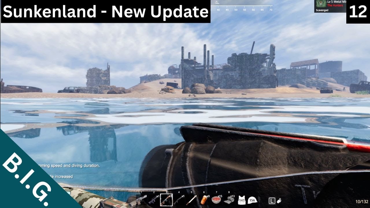 Sunkenland - S06 Day 12: Stormborn Outpost, Metal Mine and More Power