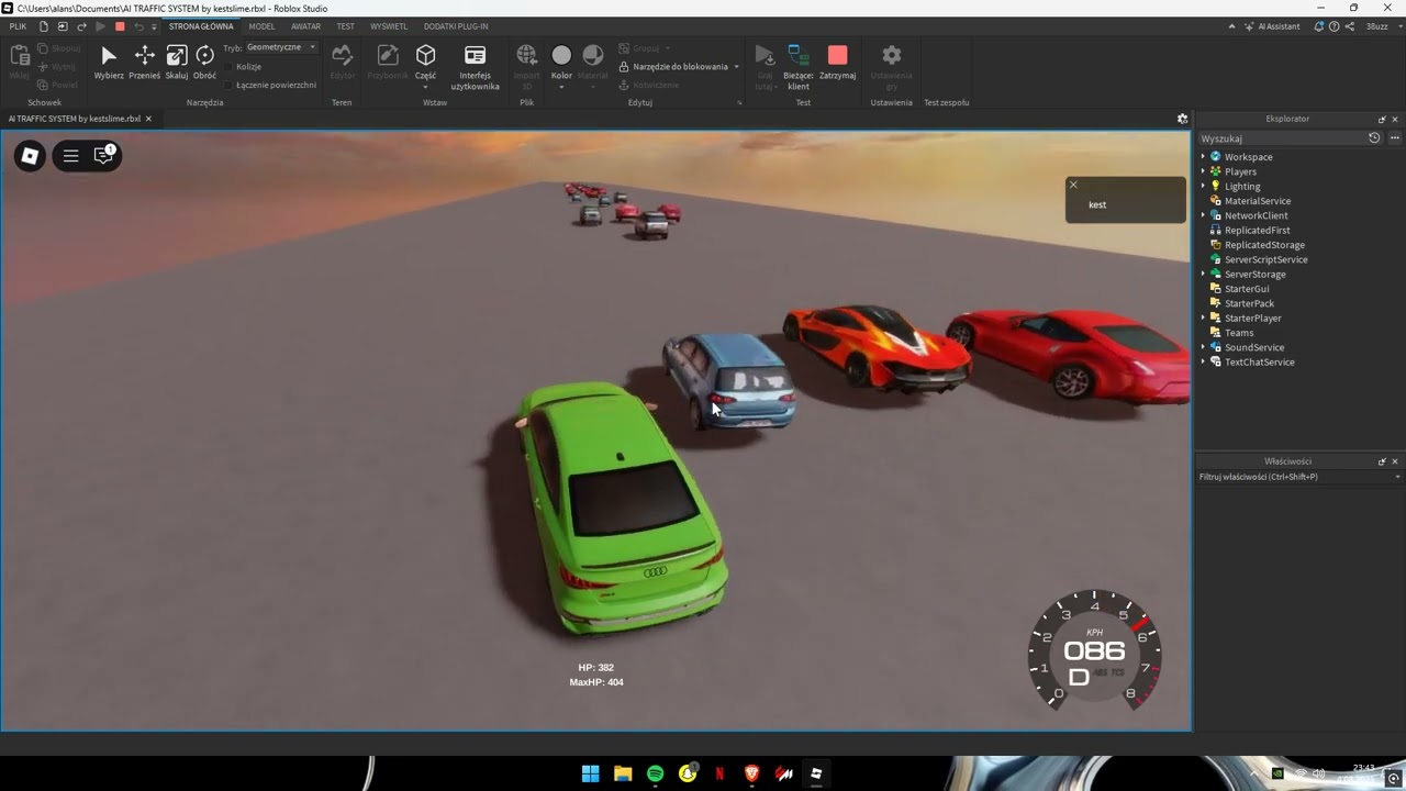 [FREE] AI TRAFFIC ROBLOX SYSTEM