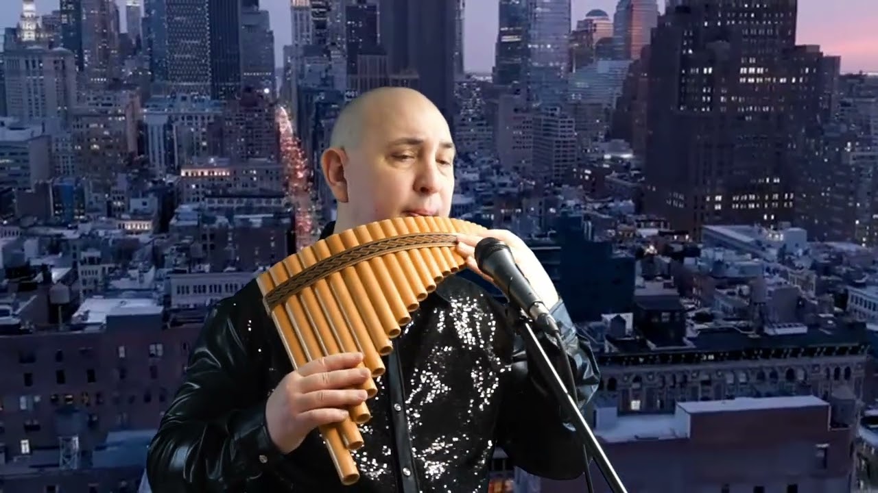 NEW YORK, NEW YORK. Pan Flute Cover