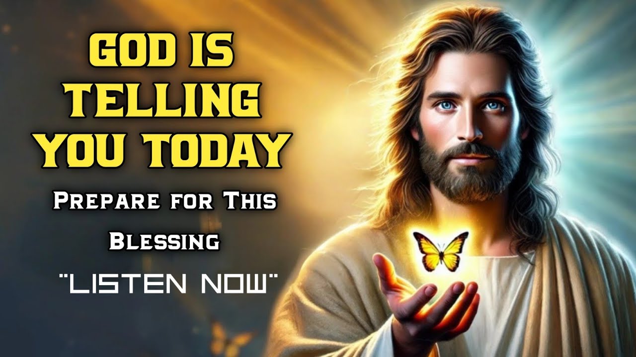GOD IS TELLING YOU TODAY: Prepare for This Blessing #godmessage #trending 