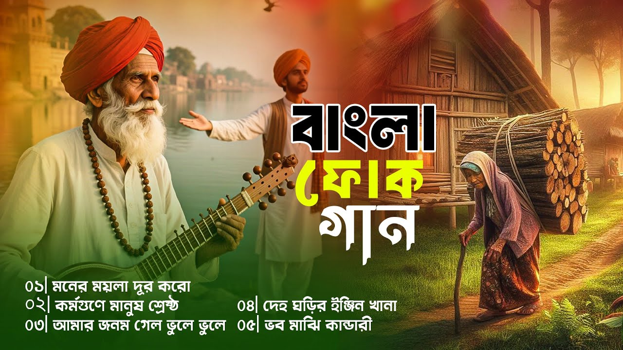 সেরা বাংলা ফোক মিক্স | Bengali Folk Songs Mix | Best of Bangla Folk Songs | Bangla Famous Folk Album