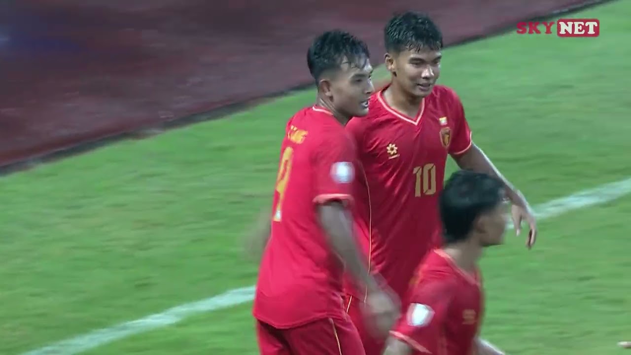 မြန်မာ Vs တီမော  ယှဉ်ပြိုင်မှု မြင်ကွင်းများ