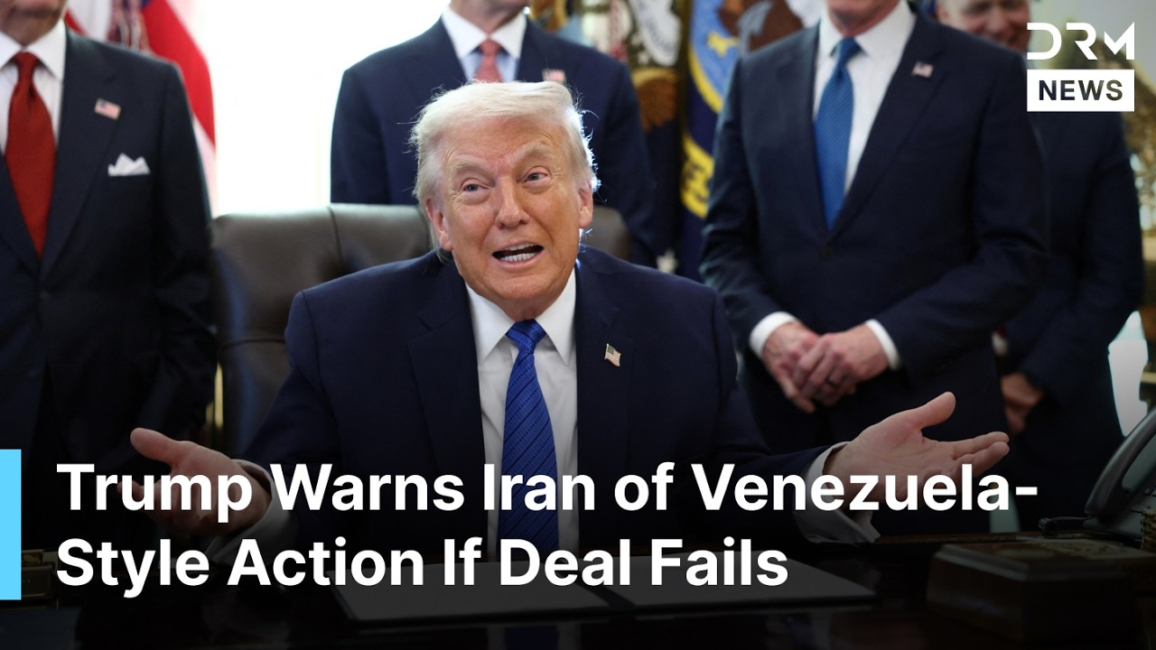 BREAKING NEWS: Trump Warns Iran as Bigger Armada with Massive Fleets Heading on Its Way | AC1N