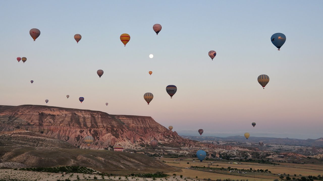 Turkey - Turcja - Cappadocia baloon - Balonem ponad Kapadocją
