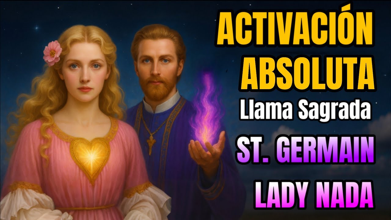 27 de ENERO - ACTIVA EL PODER DE SAINT GERMAIN Y LADY NADA - ✨ Llama Rosa del Amor Divino 🩷