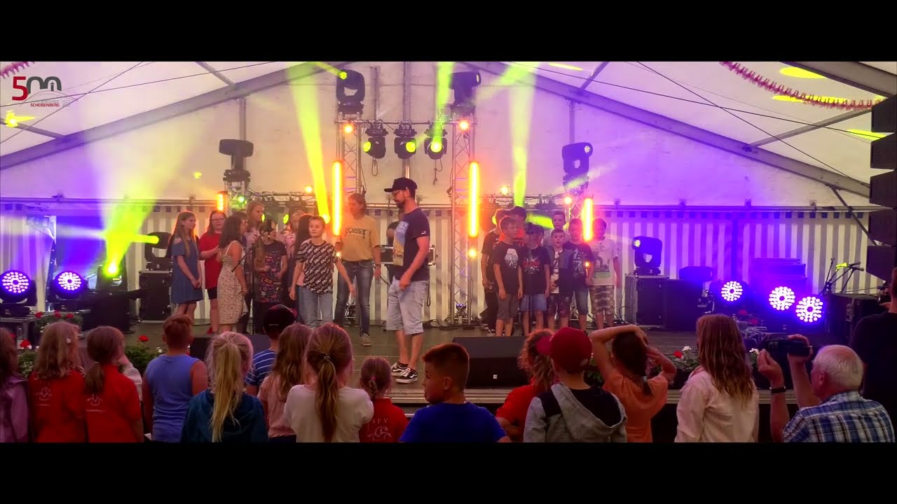 Scheibenberg  Schmidti mit Chor  Mei Scheimbarch Dr goldne Flack Live 14-07-2022