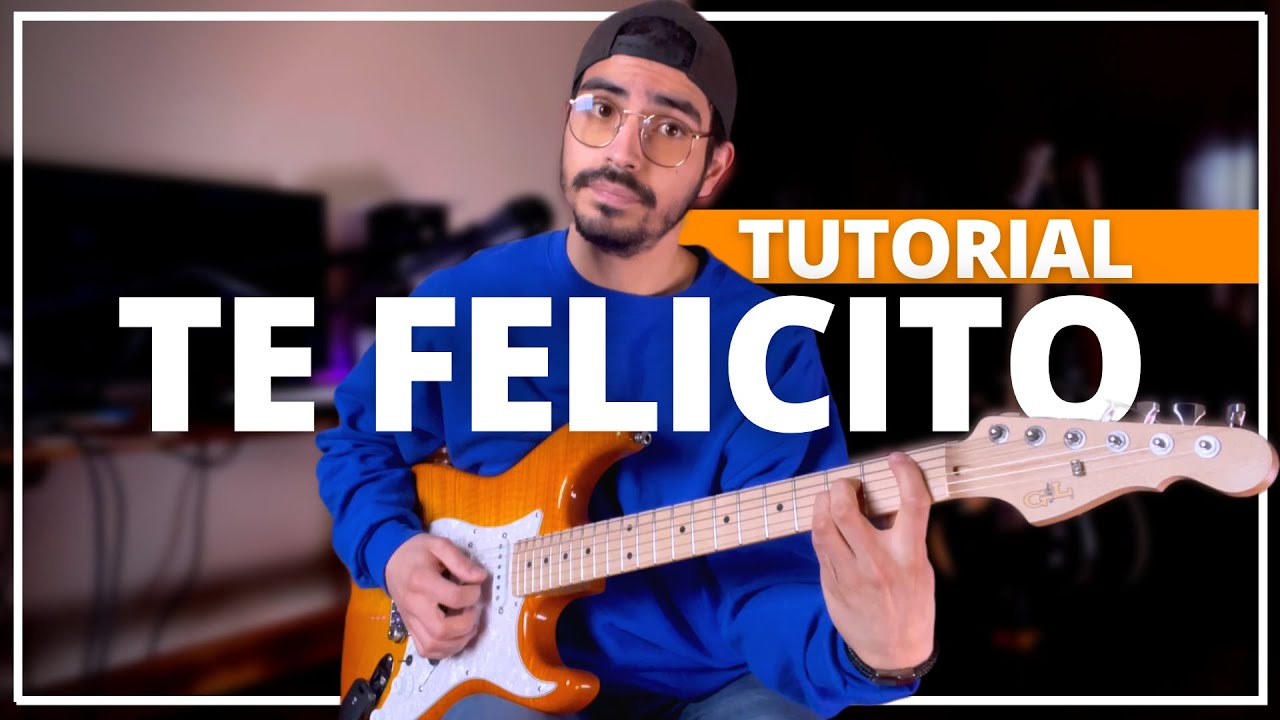 ¿Cómo tocar TE FELICITO de SHAKIRA?