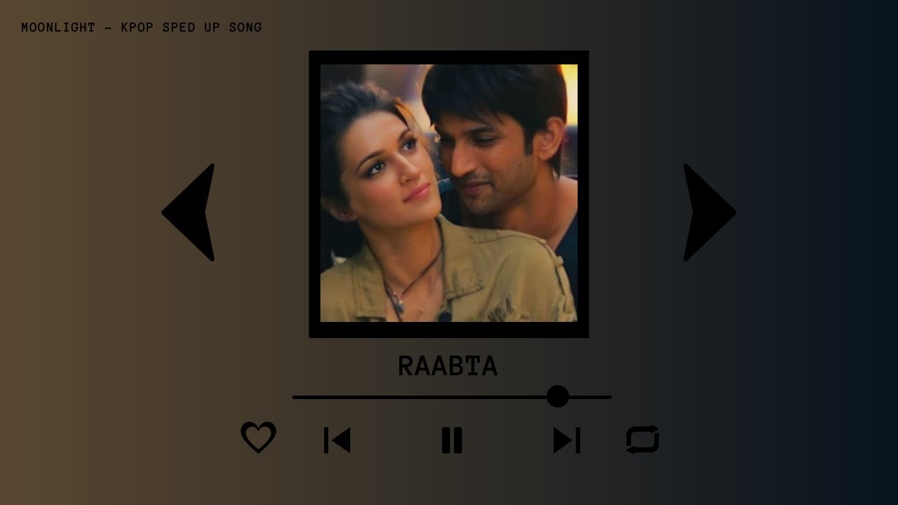 ARIJIT SINGH & NIKHITA GANDHI - RAABTA (sped up)