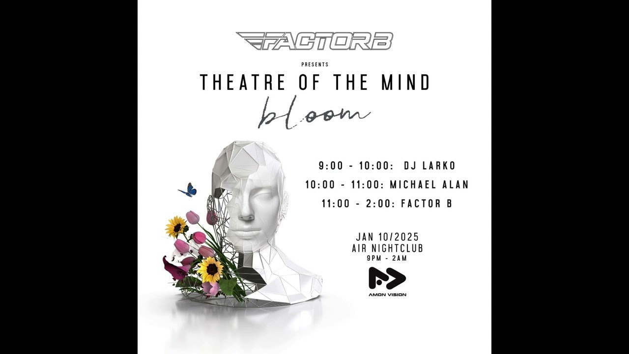 DJ Larko warming up for Factor B for Amon Vision Event in Perth