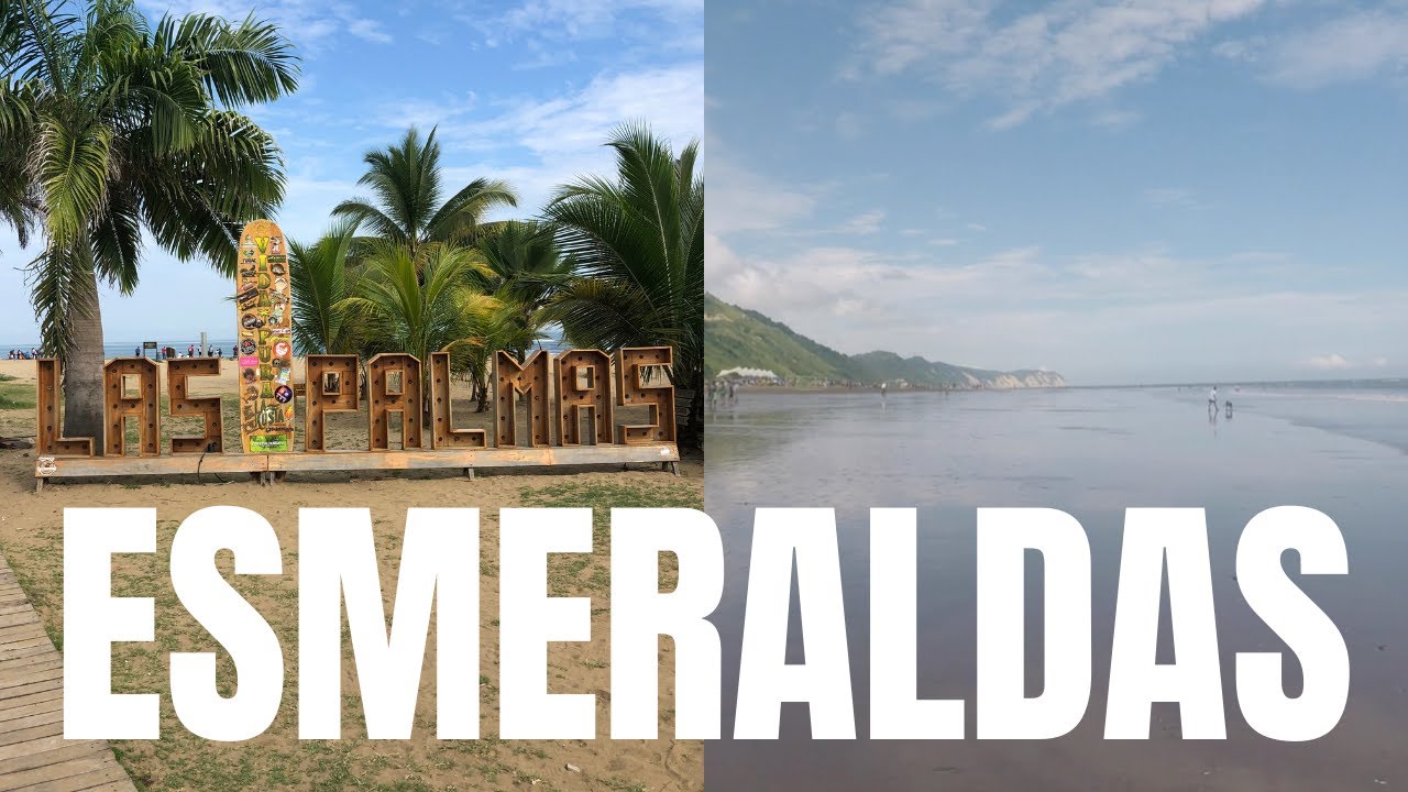 Playa de LAS PALMAS 🌴 | Esmeraldas