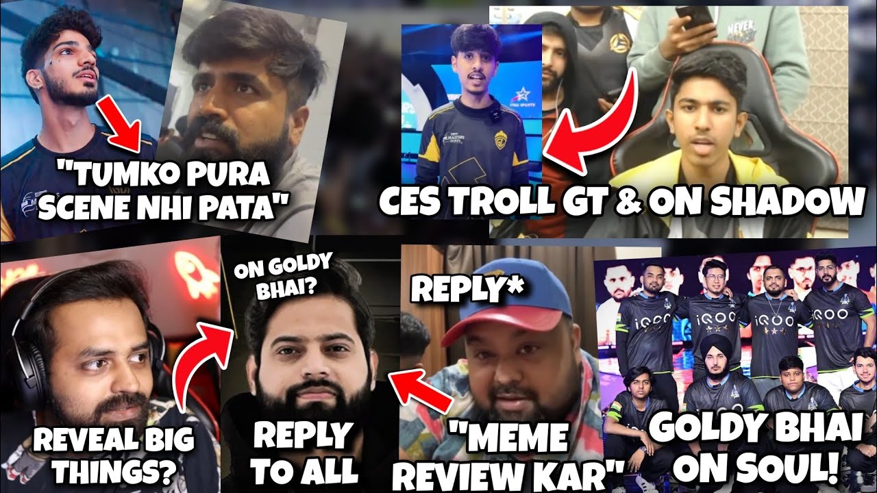 Goldy Bhai on Rakazone Matter - Reply | Zgod - Ghatak - What Happened? | CES Troll GT & Reply Shadow
