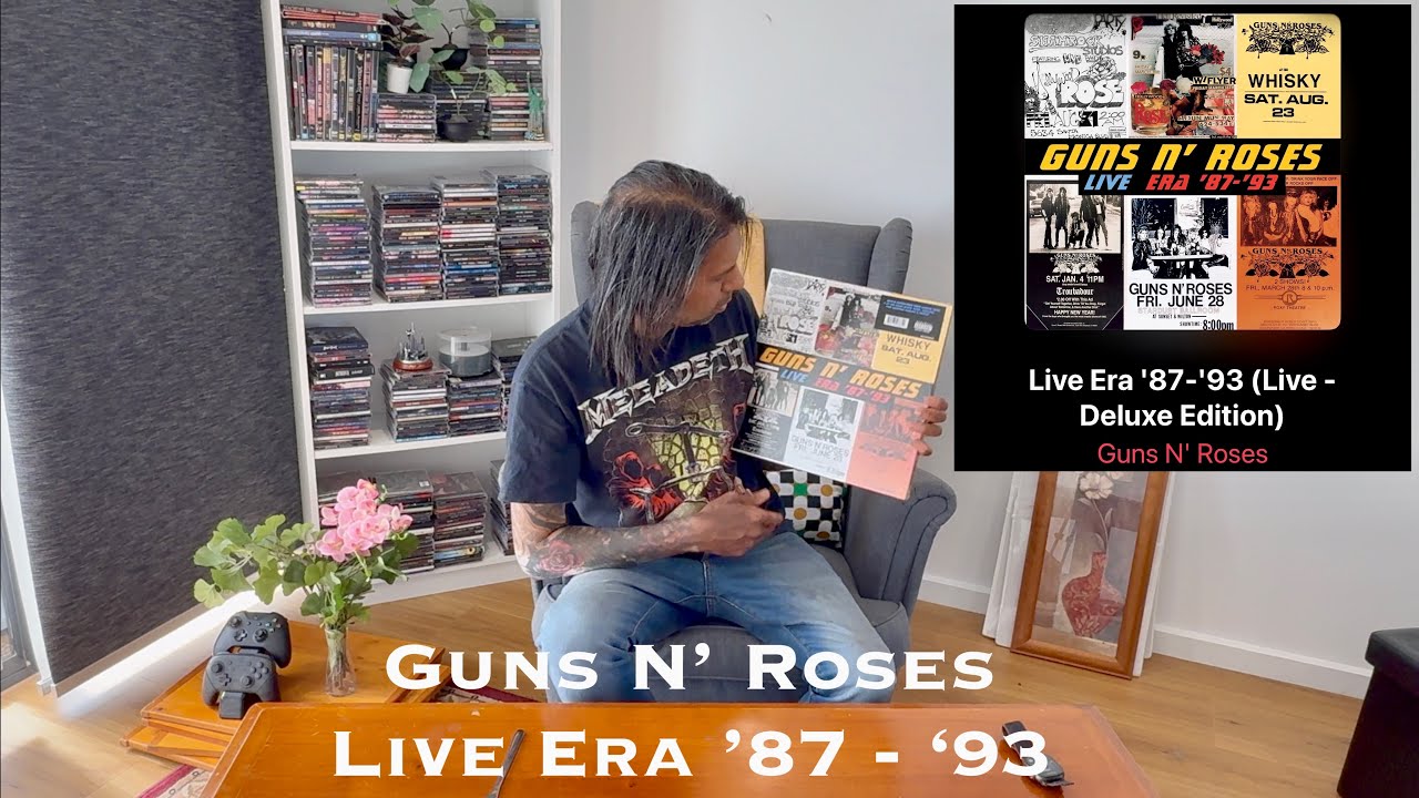Guns N' Roses Live Era '87 - '93 | Распаковка винила | Специальное издание 2025 года с ремастерингом
