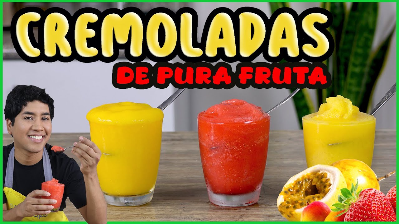 CREMOLADAS DE PURA FRUTA