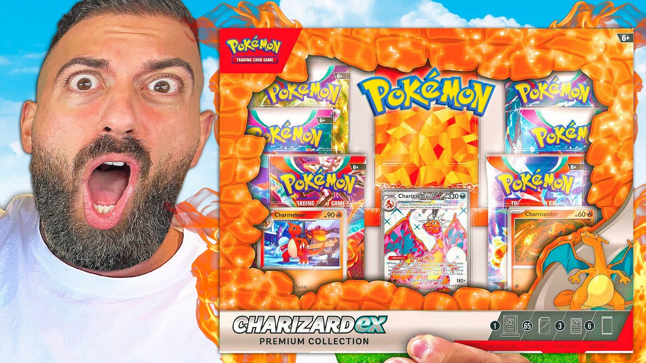 Revealing Pokemon's New Premium Charizard Box!