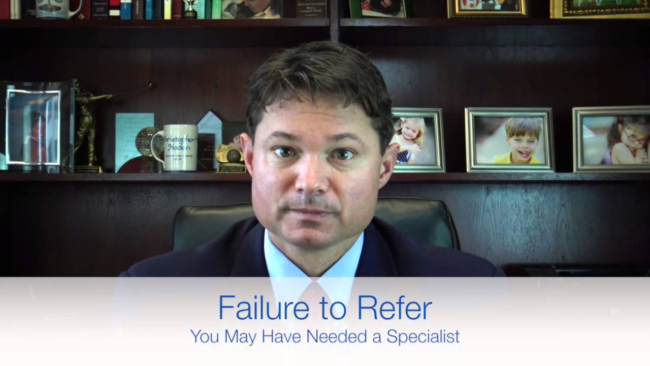 Injuries due to Dental Malpractice Attorney Chris Haden