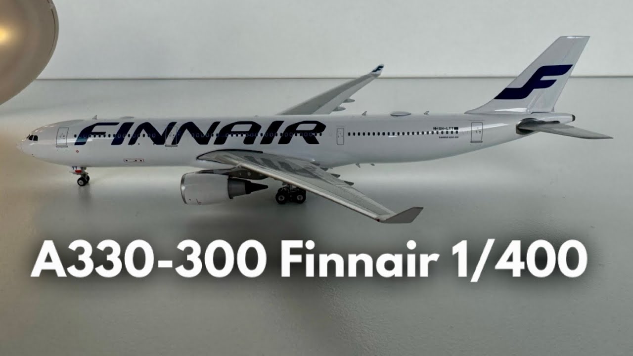 Historia del Airbus 330-300 Finnair. Escala 1/400