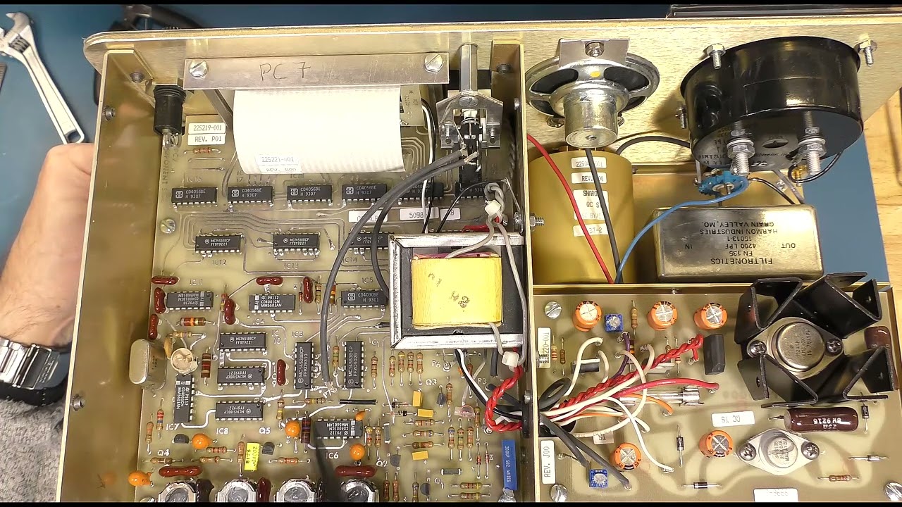 A Look Inside #19 -  Harmon 4200B Selective Voltmeter - Fix/Repair - PT2