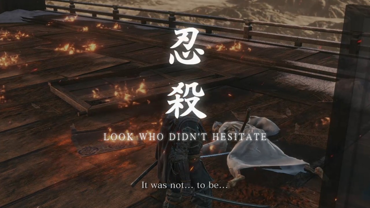 Sekiro - NG+3 Charmless Demon Bell - Isshin Ashina