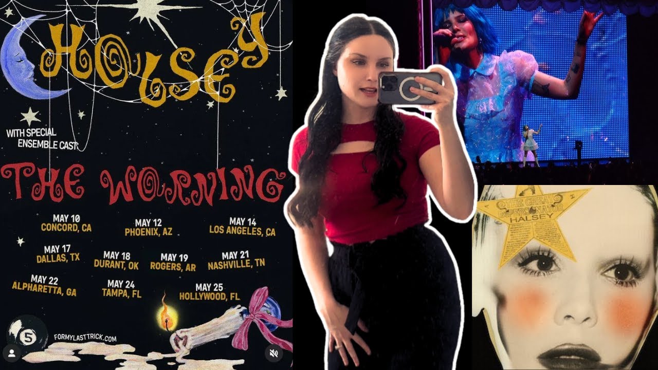 Halsey: For My Last Trick Concert Vlog 2025 (grwm, footage, & review!)