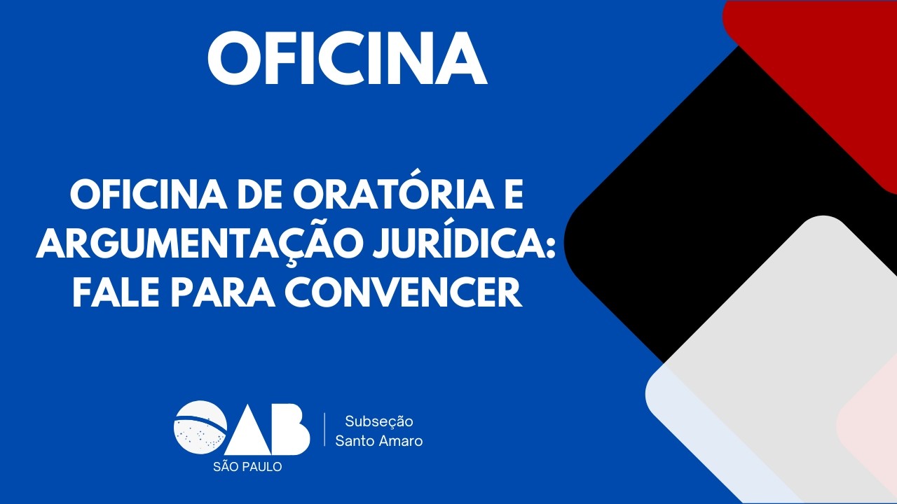 Oficina de Oratória e Argumentação Jurídica: Fale para Convencer