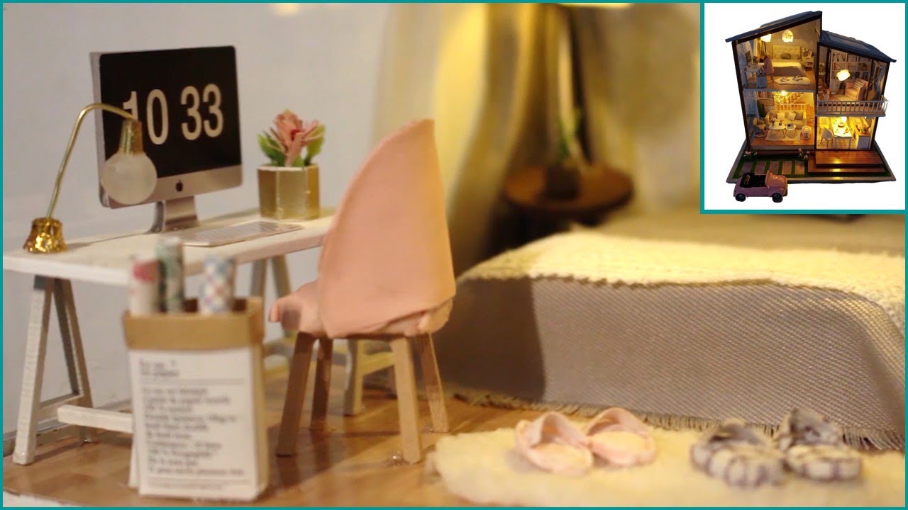 Slow Time Two Storey House | Quick Build | 1:24 Miniature DIY