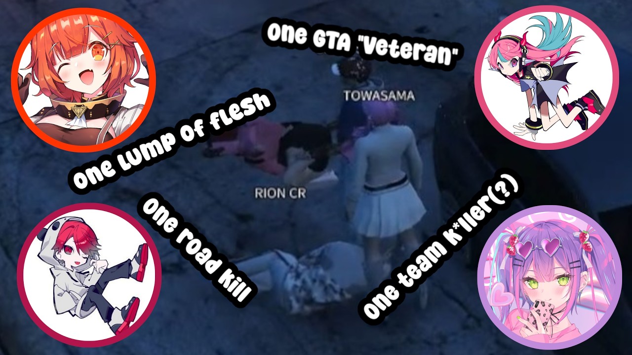 [EN SUB] The Garou Bridge Incident: How do you carry 5 people in a 4 seater car? [VCR GTA 3]