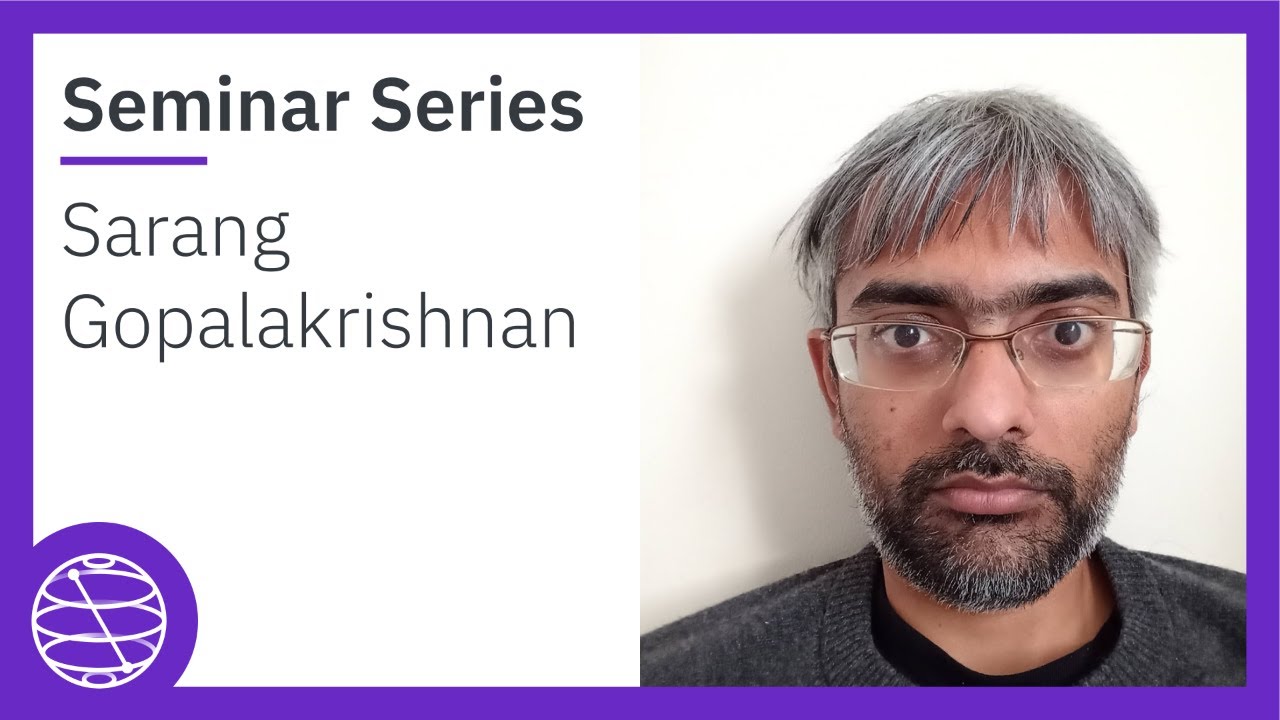 Learning Global Charges from Local Measurements | Qiskit Seminar Series with Sarang Gopalakrishnan