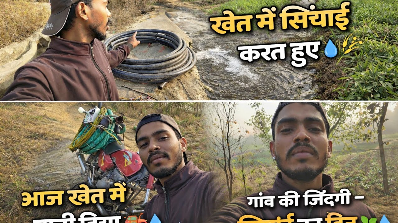 लहसुन की खेती में सिंचाई.  Welcome to My Channel 💫 (First Vlog)The Beginning… | First VlogFirst Vlog