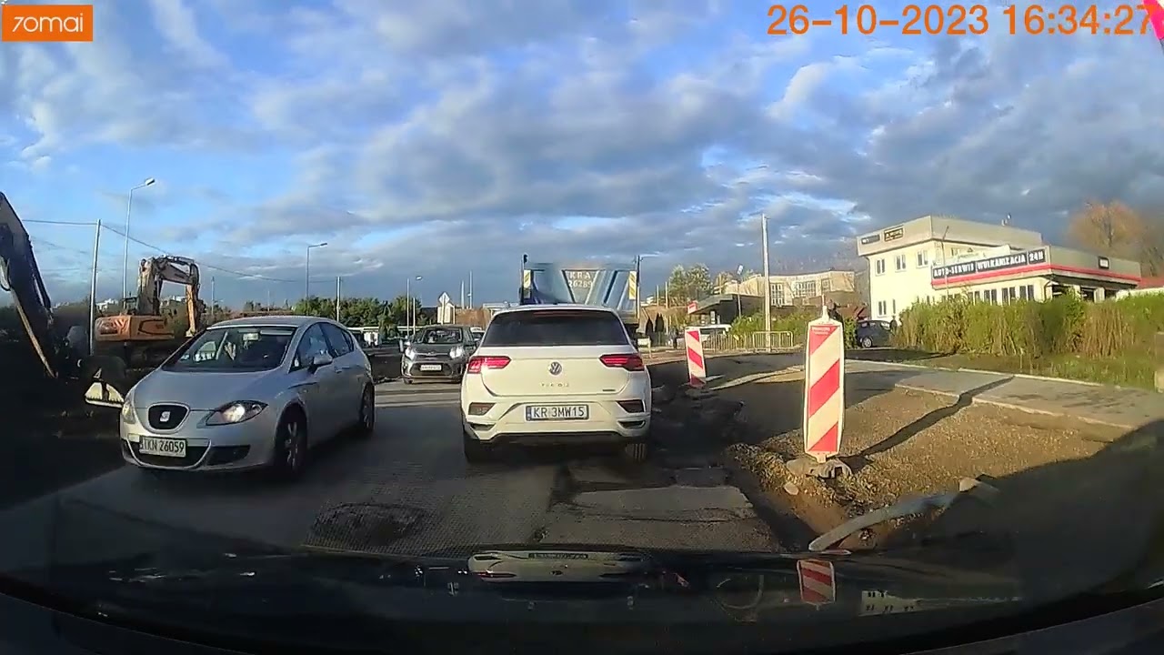 Al. 29 Listopada powrót popołudniem 2023.10.26 #korki