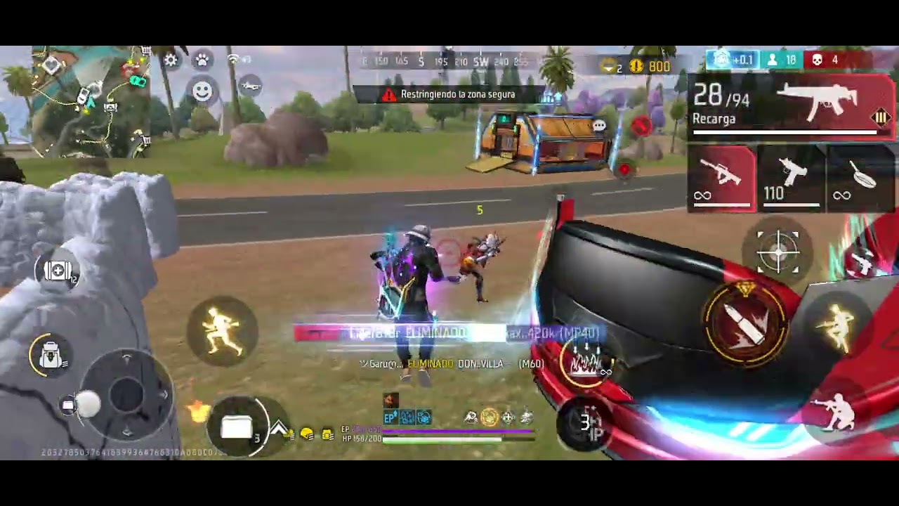 Así fue como logré hacer mas de 6 kills y casi ganó⚫️